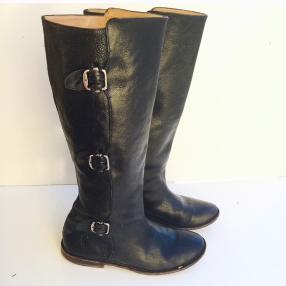 Frye Shoes - Frye Paige Buckle Boots